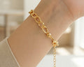 Gold-Tone Link Bracelet