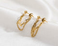 Dangling chain Earrings