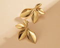 Gold Leaf Studs