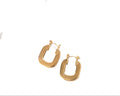 Square Open Hoops