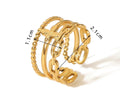 Gold Butterfly Ring