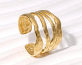 Gold Four Layer Ring