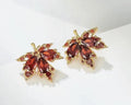 Red Maple Leaf Studs