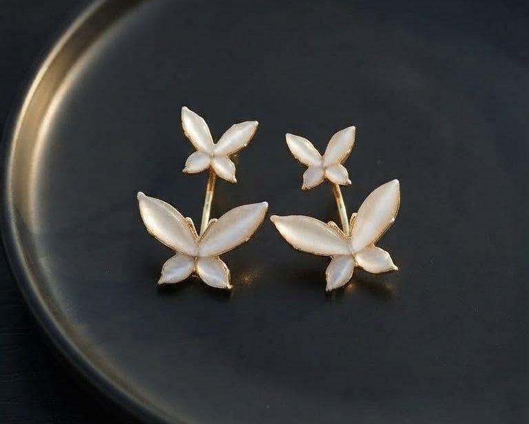 Butterfly Mother of Pearl earrings
